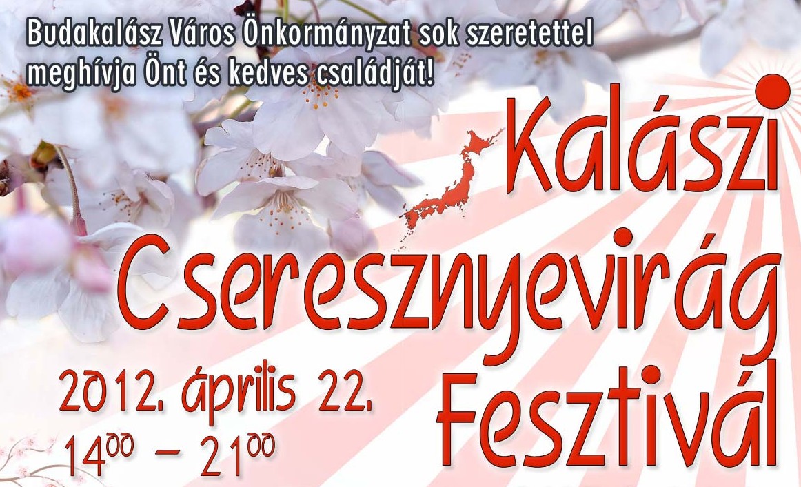 A „Kalászi Cseresznyevirág Fesztivál” rendezvényen fellépünk egy tizenöt perces bemutatóval 2012. április 22-én 19.00-kor. Szeretettel várunk mindenkit. Egyéb érdekes műsorok is lesznek, kedvetek szerint érdemes hamarabb is kilátogatni. Roland